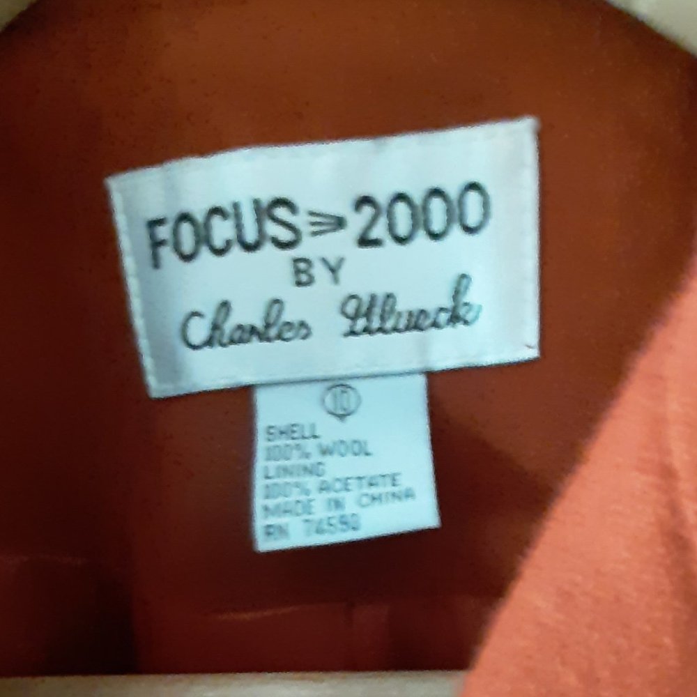 Red Wool Jacket - image 3